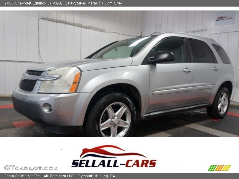 Galaxy Silver Metallic / Light Gray 2005 Chevrolet Equinox LT AWD