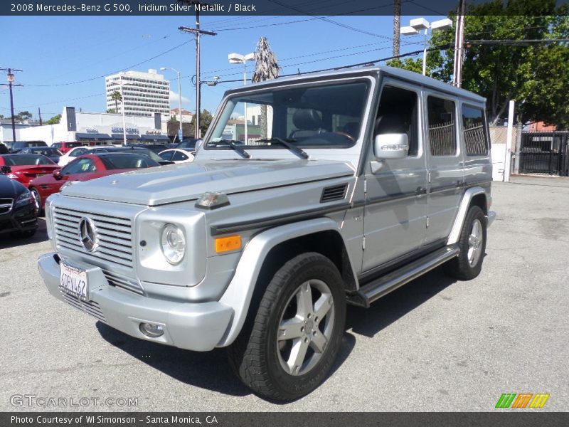 Front 3/4 View of 2008 G 500