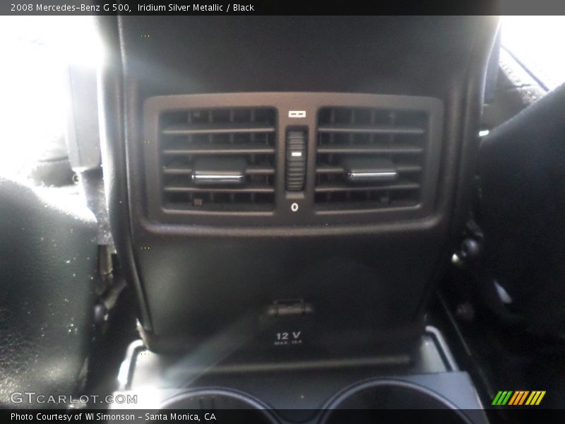Iridium Silver Metallic / Black 2008 Mercedes-Benz G 500