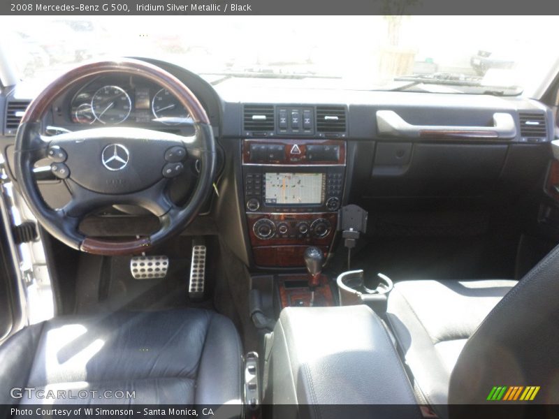 Iridium Silver Metallic / Black 2008 Mercedes-Benz G 500