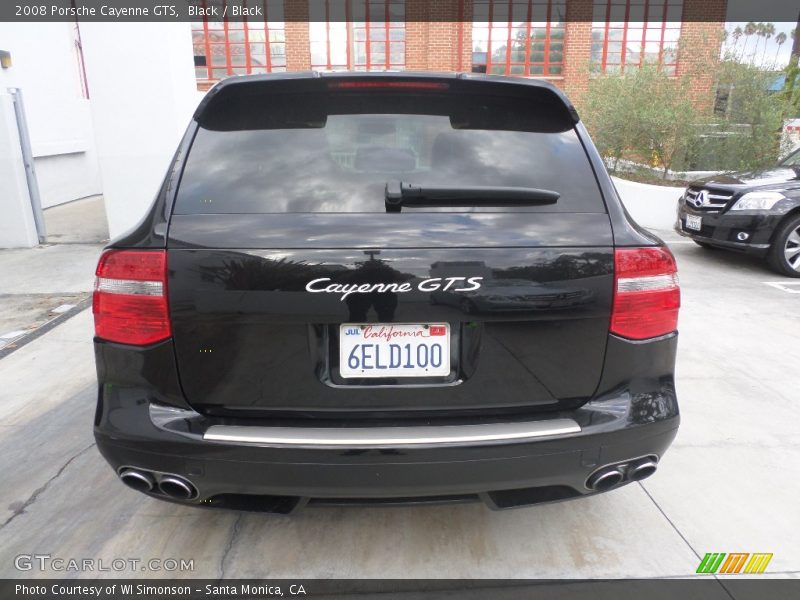 Black / Black 2008 Porsche Cayenne GTS