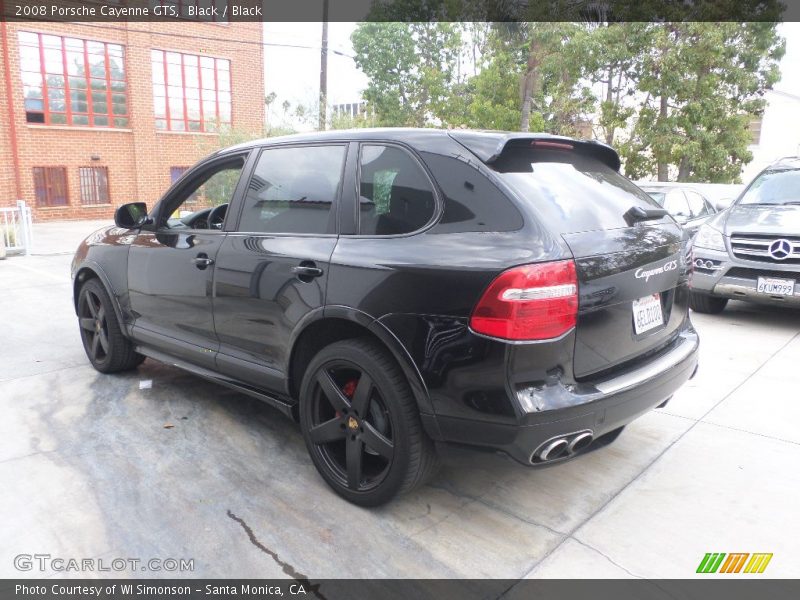 Black / Black 2008 Porsche Cayenne GTS