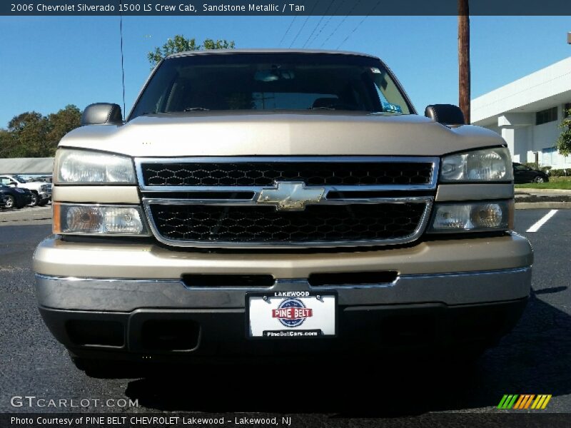 Sandstone Metallic / Tan 2006 Chevrolet Silverado 1500 LS Crew Cab