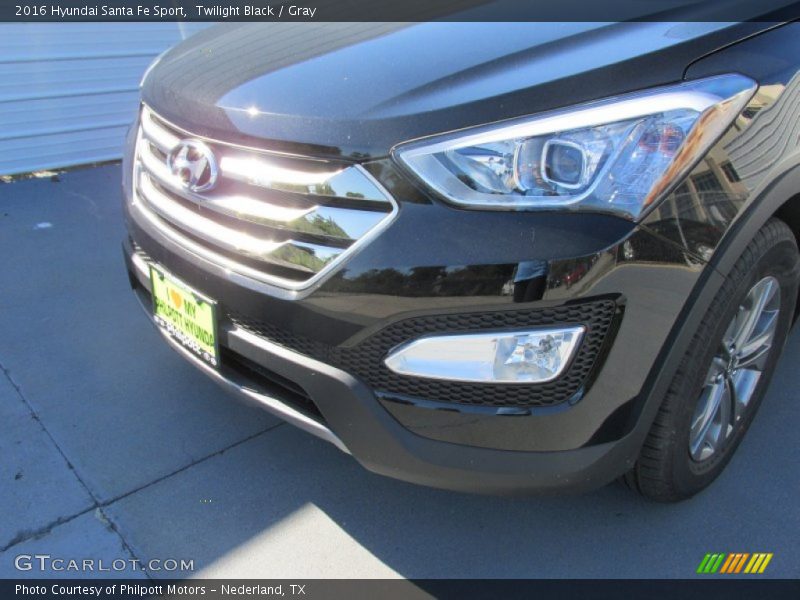 Twilight Black / Gray 2016 Hyundai Santa Fe Sport