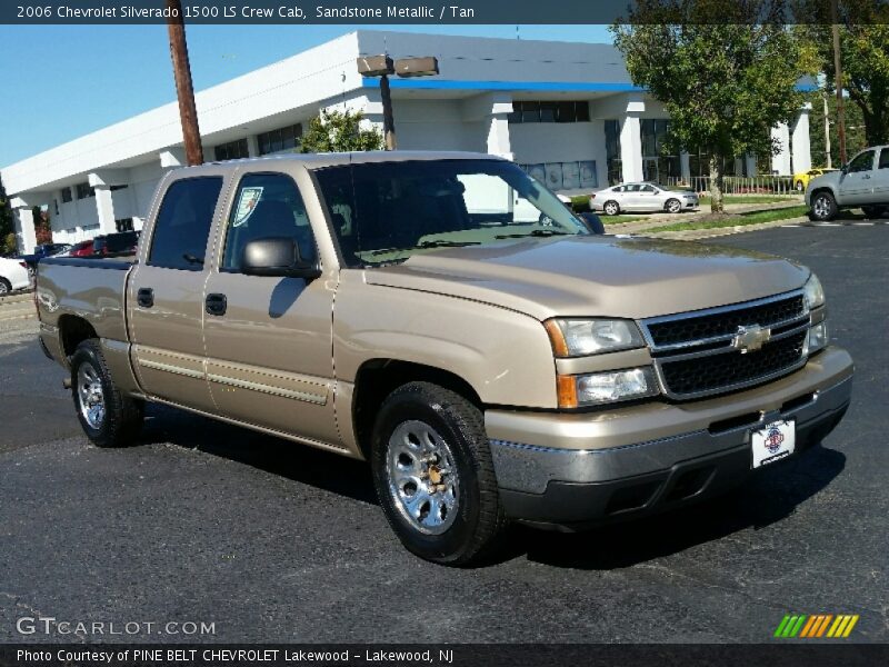 Sandstone Metallic / Tan 2006 Chevrolet Silverado 1500 LS Crew Cab