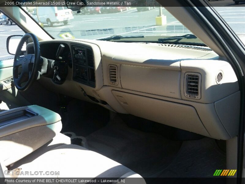 Sandstone Metallic / Tan 2006 Chevrolet Silverado 1500 LS Crew Cab