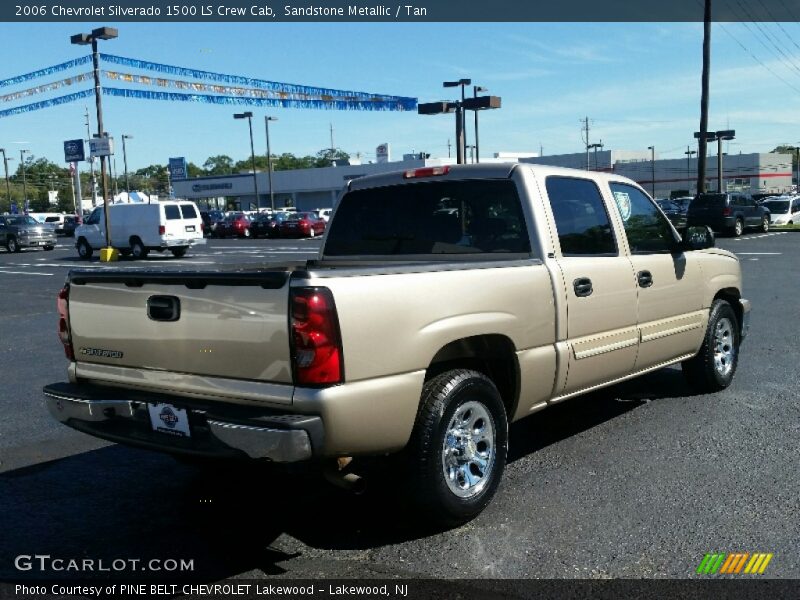 Sandstone Metallic / Tan 2006 Chevrolet Silverado 1500 LS Crew Cab