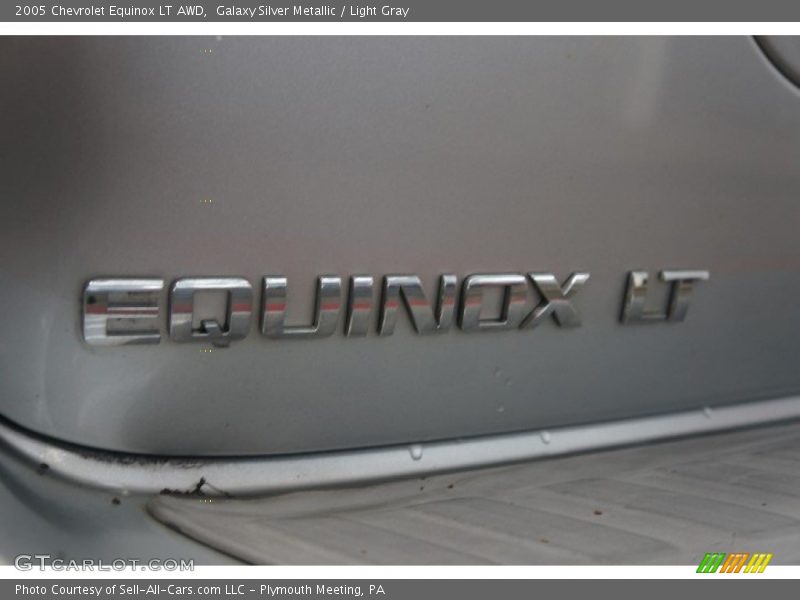 Galaxy Silver Metallic / Light Gray 2005 Chevrolet Equinox LT AWD