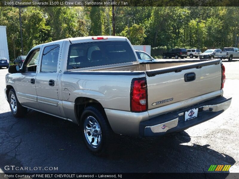 Sandstone Metallic / Tan 2006 Chevrolet Silverado 1500 LS Crew Cab