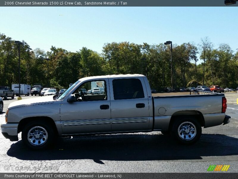 Sandstone Metallic / Tan 2006 Chevrolet Silverado 1500 LS Crew Cab