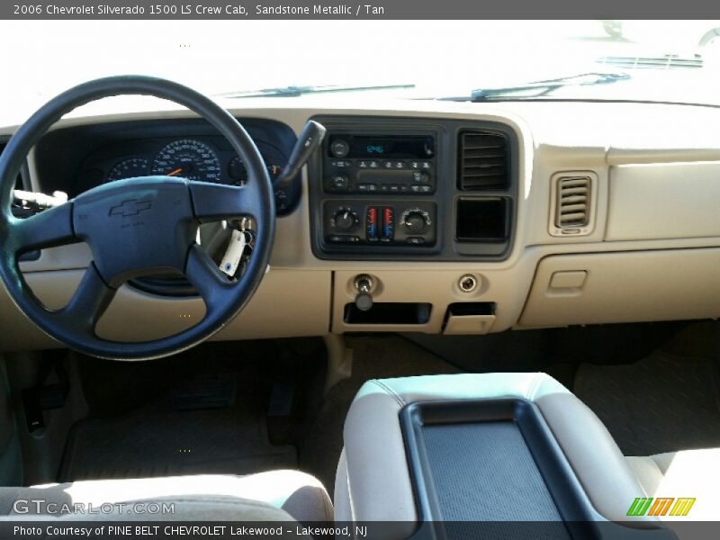 Sandstone Metallic / Tan 2006 Chevrolet Silverado 1500 LS Crew Cab