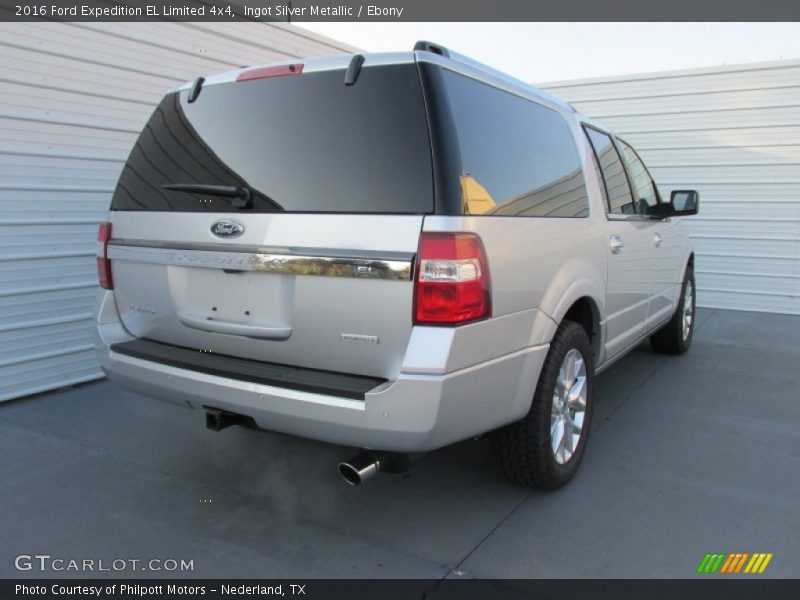 Ingot Silver Metallic / Ebony 2016 Ford Expedition EL Limited 4x4