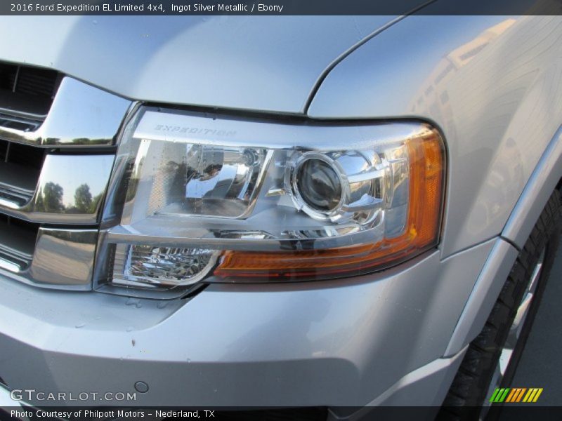 Ingot Silver Metallic / Ebony 2016 Ford Expedition EL Limited 4x4