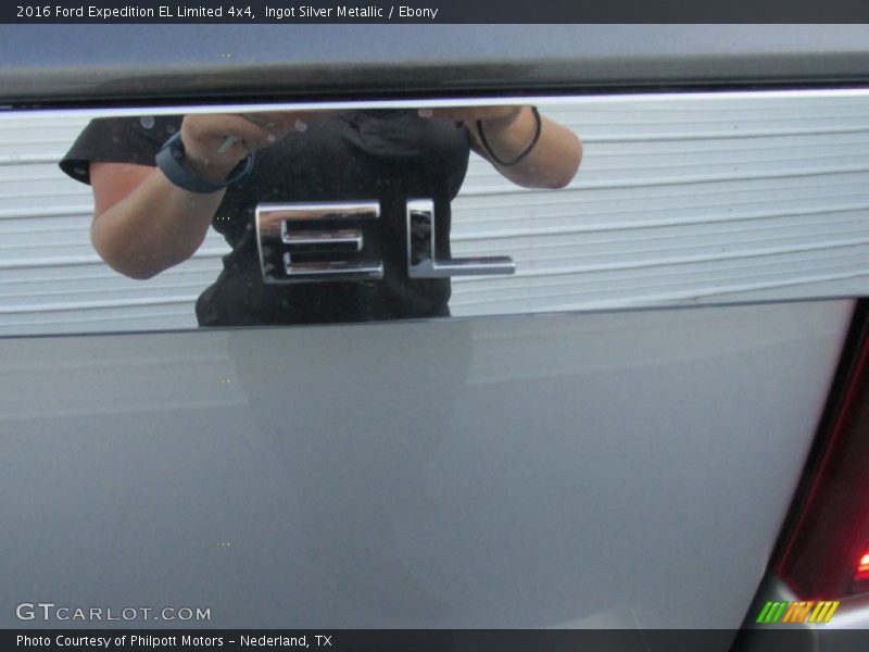 Ingot Silver Metallic / Ebony 2016 Ford Expedition EL Limited 4x4