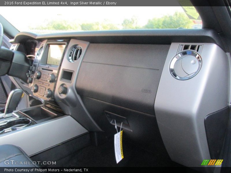 Ingot Silver Metallic / Ebony 2016 Ford Expedition EL Limited 4x4