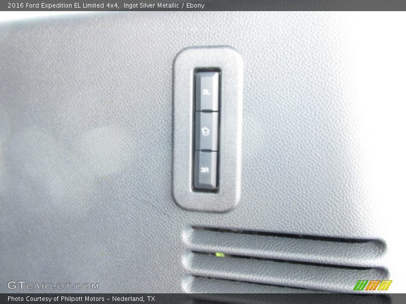Ingot Silver Metallic / Ebony 2016 Ford Expedition EL Limited 4x4