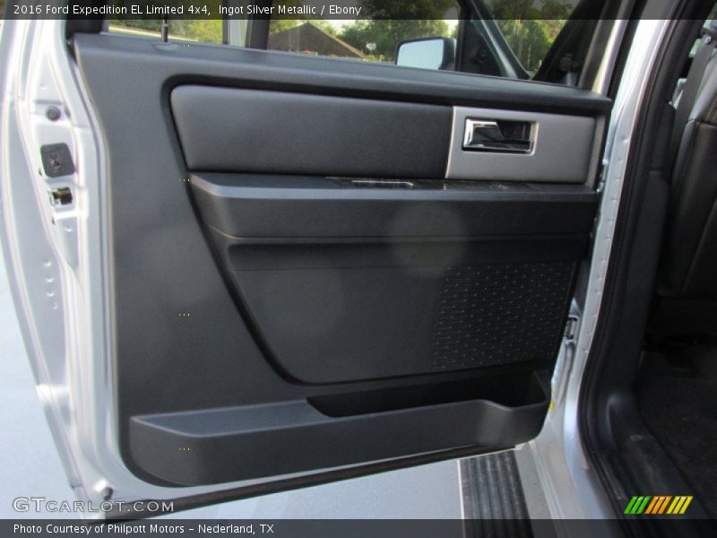 Ingot Silver Metallic / Ebony 2016 Ford Expedition EL Limited 4x4