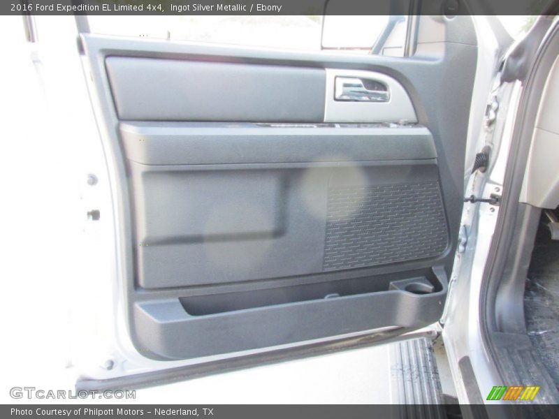 Ingot Silver Metallic / Ebony 2016 Ford Expedition EL Limited 4x4