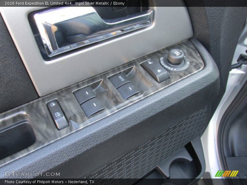 Ingot Silver Metallic / Ebony 2016 Ford Expedition EL Limited 4x4