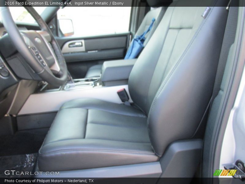 Ingot Silver Metallic / Ebony 2016 Ford Expedition EL Limited 4x4