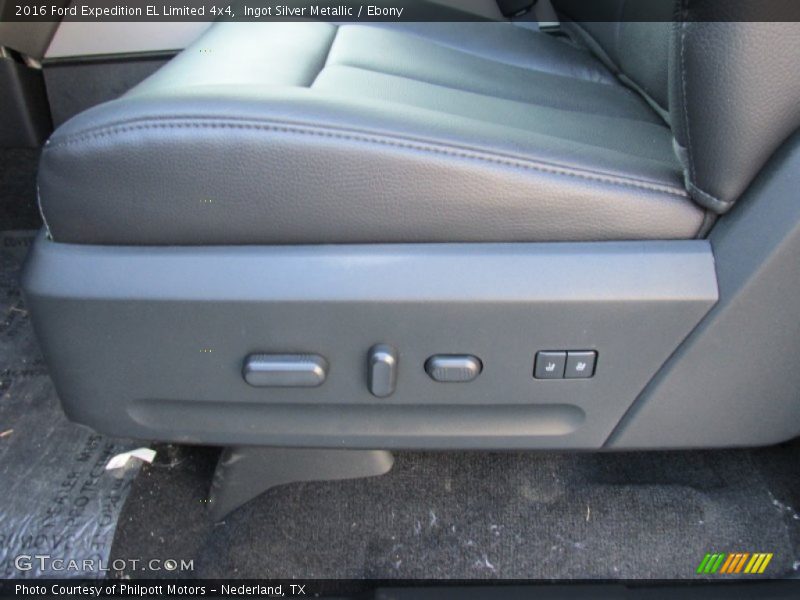 Ingot Silver Metallic / Ebony 2016 Ford Expedition EL Limited 4x4