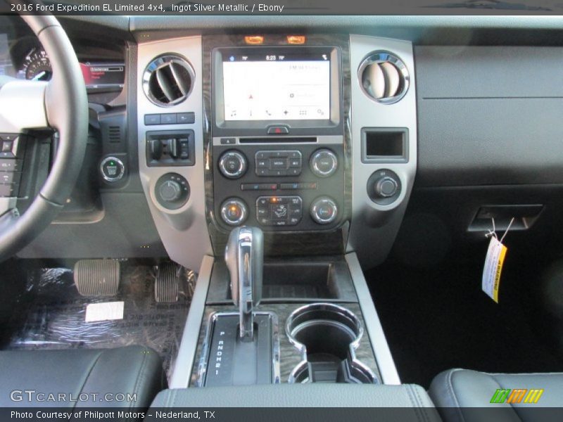 Ingot Silver Metallic / Ebony 2016 Ford Expedition EL Limited 4x4