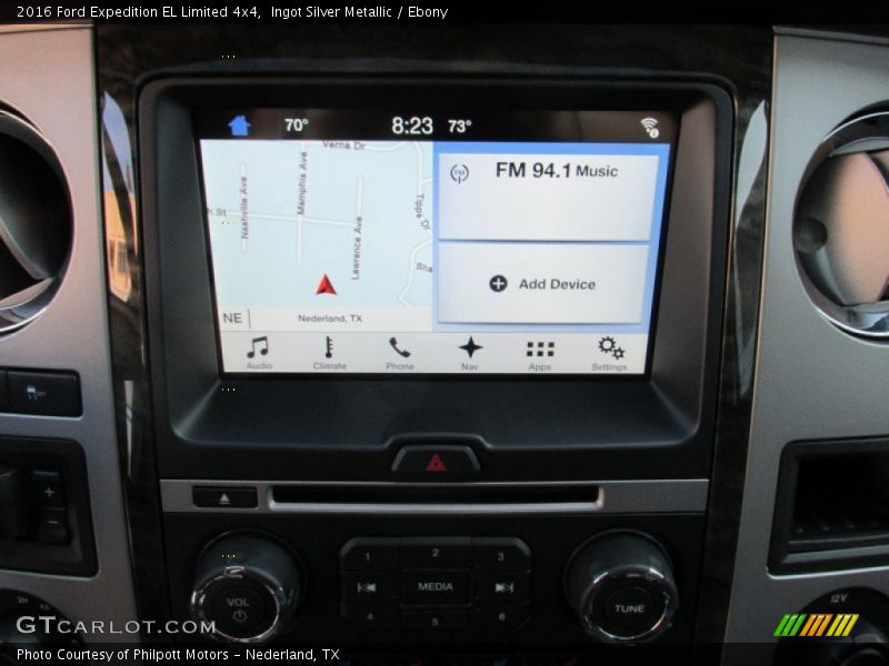 Ingot Silver Metallic / Ebony 2016 Ford Expedition EL Limited 4x4