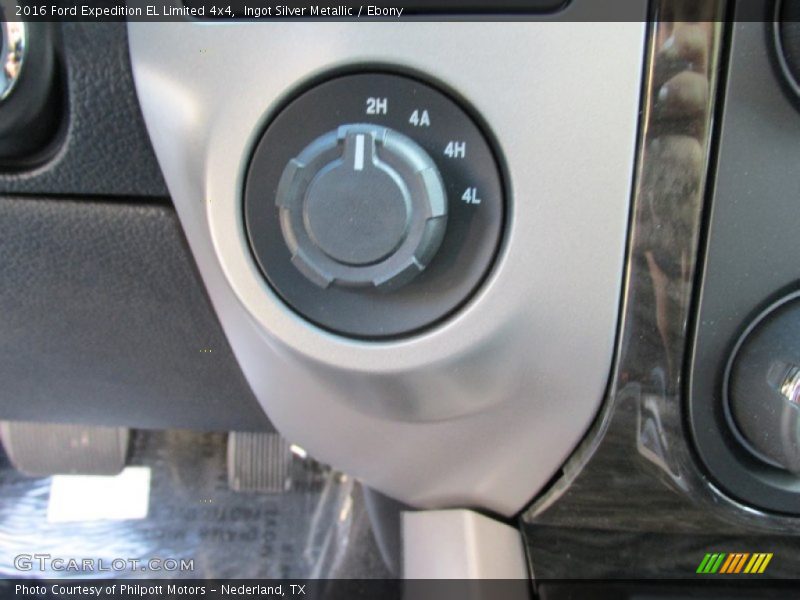 Ingot Silver Metallic / Ebony 2016 Ford Expedition EL Limited 4x4