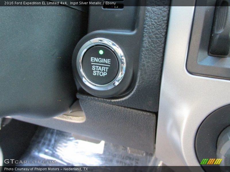 Ingot Silver Metallic / Ebony 2016 Ford Expedition EL Limited 4x4