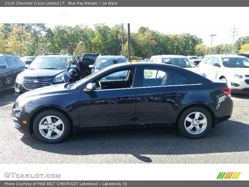 Blue Ray Metallic / Jet Black 2016 Chevrolet Cruze Limited LT