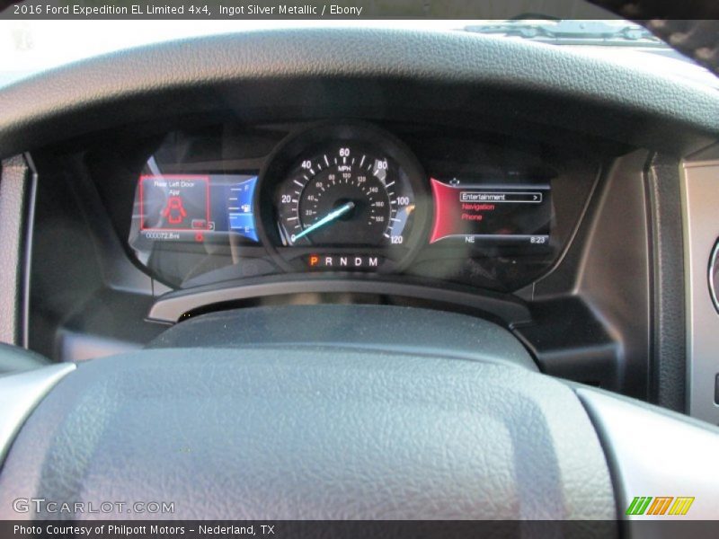 Ingot Silver Metallic / Ebony 2016 Ford Expedition EL Limited 4x4