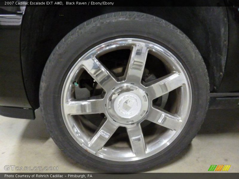 Black Raven / Ebony/Ebony 2007 Cadillac Escalade EXT AWD