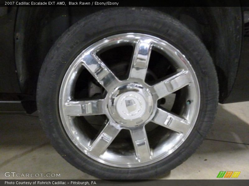 Black Raven / Ebony/Ebony 2007 Cadillac Escalade EXT AWD
