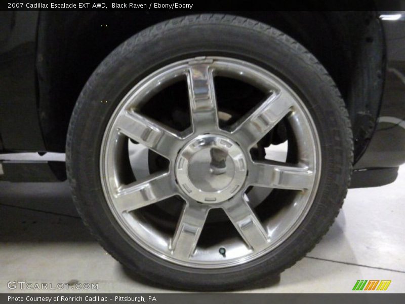 Black Raven / Ebony/Ebony 2007 Cadillac Escalade EXT AWD