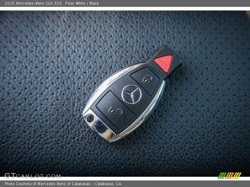 Polar White / Black 2015 Mercedes-Benz GLK 350