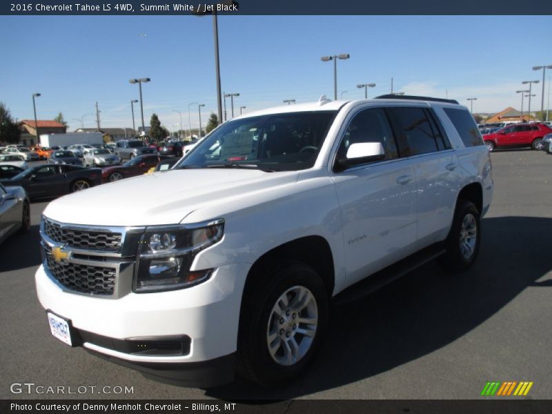 Summit White / Jet Black 2016 Chevrolet Tahoe LS 4WD