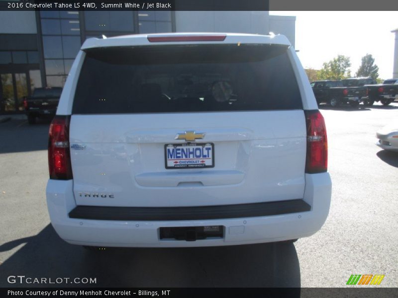 Summit White / Jet Black 2016 Chevrolet Tahoe LS 4WD