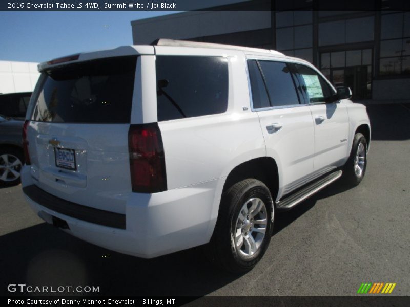 Summit White / Jet Black 2016 Chevrolet Tahoe LS 4WD