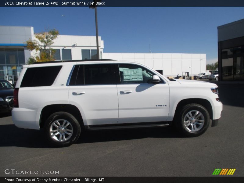 Summit White / Jet Black 2016 Chevrolet Tahoe LS 4WD