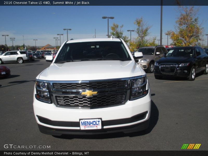 Summit White / Jet Black 2016 Chevrolet Tahoe LS 4WD
