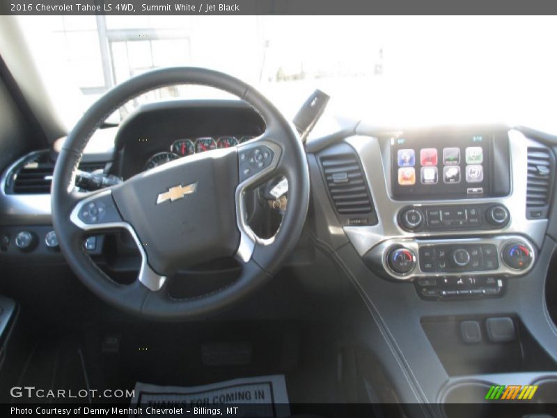 Summit White / Jet Black 2016 Chevrolet Tahoe LS 4WD