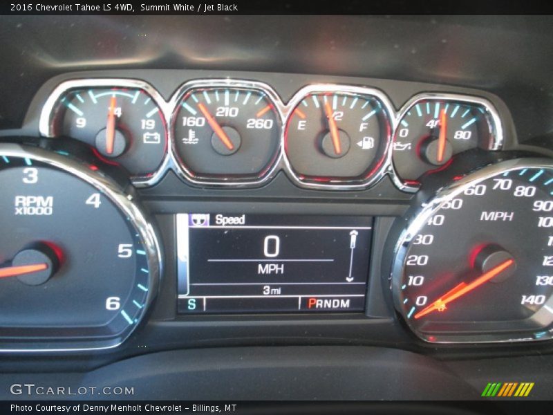 Summit White / Jet Black 2016 Chevrolet Tahoe LS 4WD