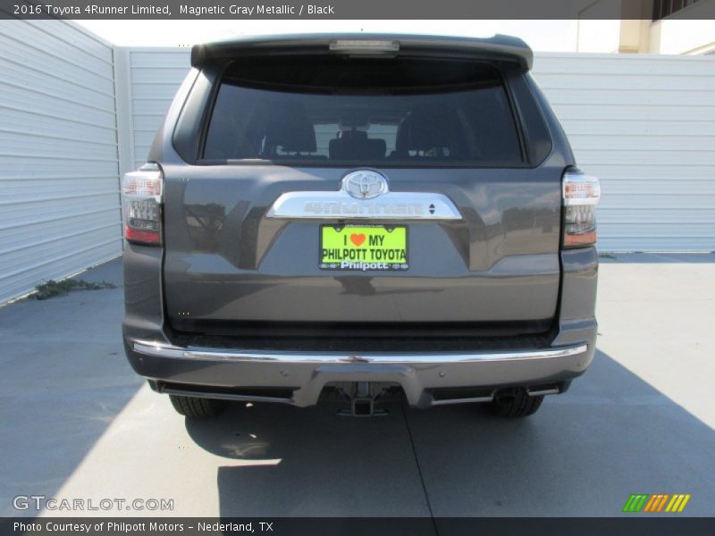 Magnetic Gray Metallic / Black 2016 Toyota 4Runner Limited