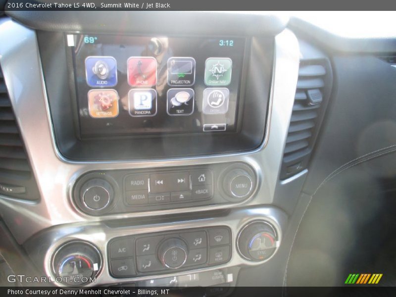 Summit White / Jet Black 2016 Chevrolet Tahoe LS 4WD