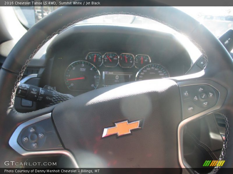 Summit White / Jet Black 2016 Chevrolet Tahoe LS 4WD