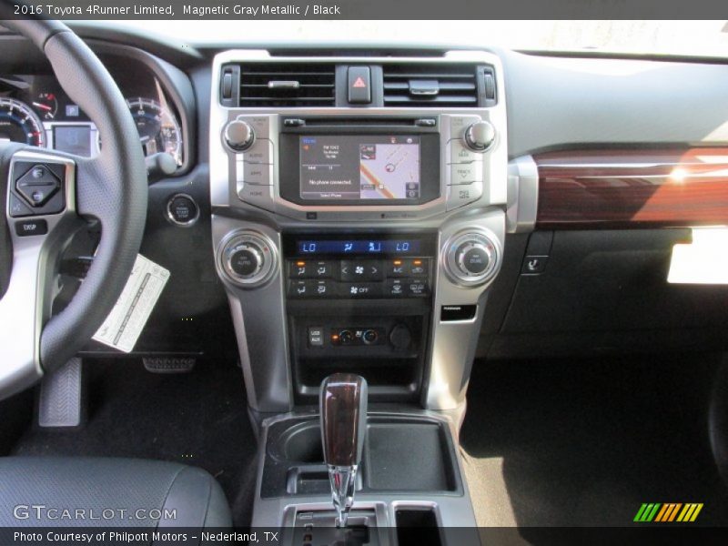 Magnetic Gray Metallic / Black 2016 Toyota 4Runner Limited