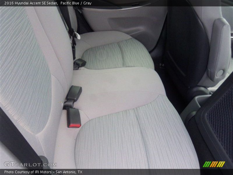 Pacific Blue / Gray 2016 Hyundai Accent SE Sedan