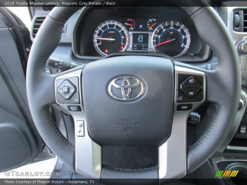 Magnetic Gray Metallic / Black 2016 Toyota 4Runner Limited
