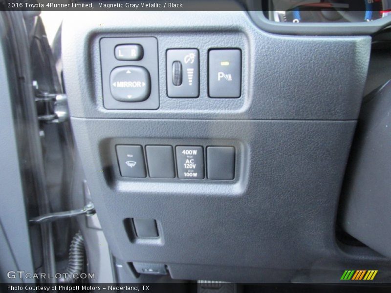 Magnetic Gray Metallic / Black 2016 Toyota 4Runner Limited