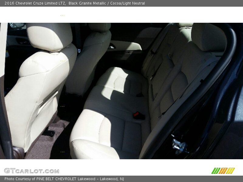 Black Granite Metallic / Cocoa/Light Neutral 2016 Chevrolet Cruze Limited LTZ